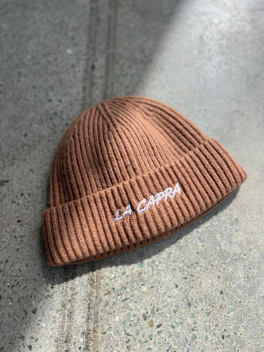 Tan Fisherman Beanie