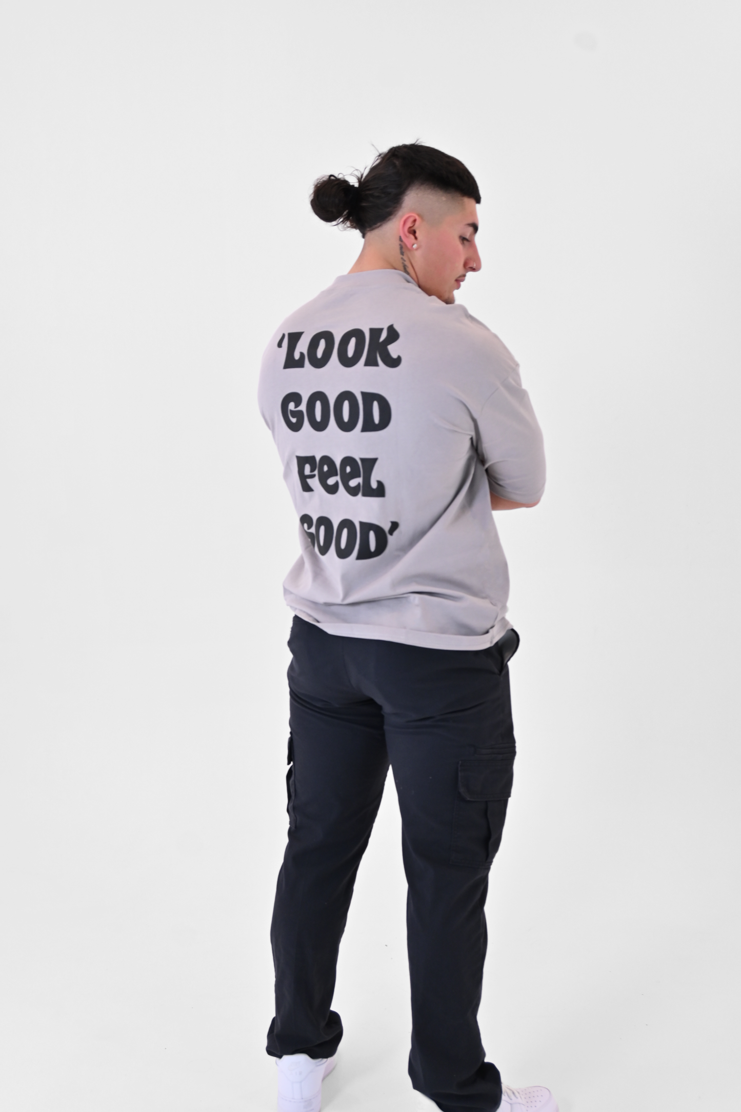 Stone Look Good, Feel Good Oversized T-Shirt