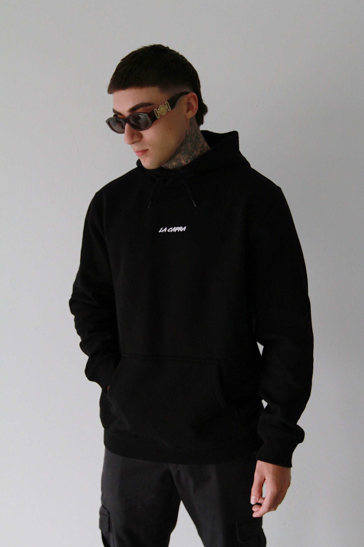 Black Classic La Capra Hoodie