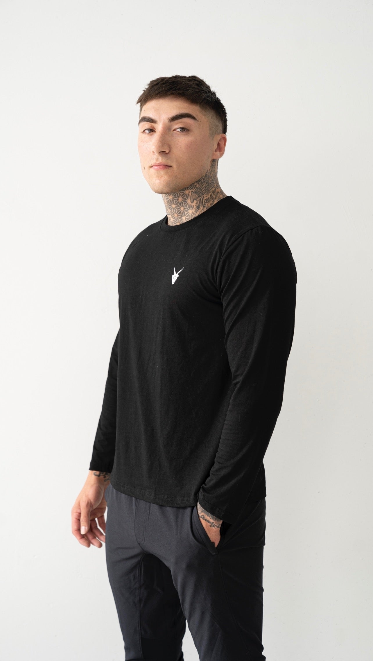 Black La Capra Long Sleeve