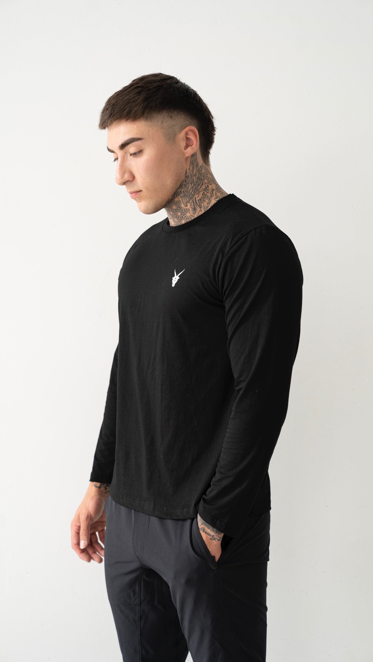 Black La Capra Long Sleeve